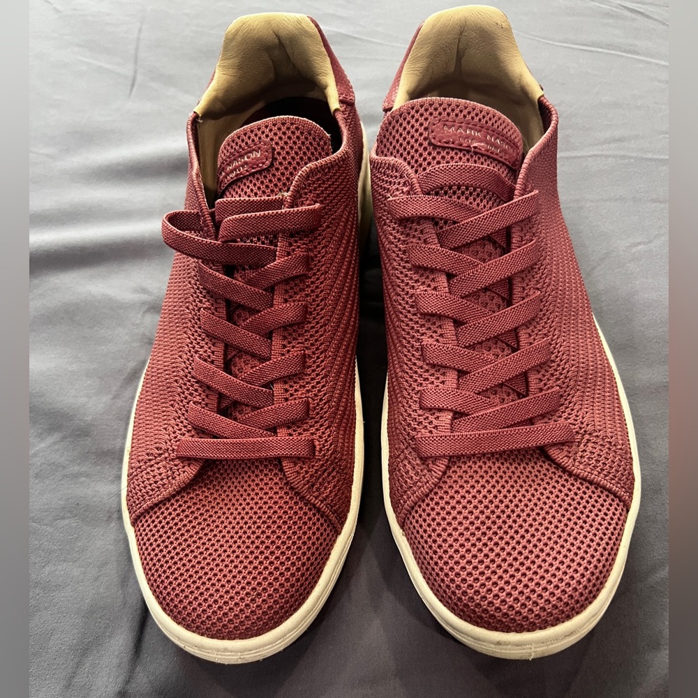 Mark Nason Casual Burgundy Sneakers